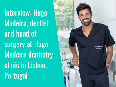 Hugo Madeira, dentist and head of surgery at Hugo Madeira dentistry clinic in Lisbon, Portugal