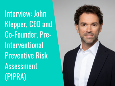 Whilst at Web Summit, we met up with John Klepper, co-founder and CEO of PIPRA (Pre-Interventional Preventive Risk Assessment), a Zurich-based medtech company that has developed its first product; an AI-based surgical tool to assess a patients’ risk of suffering from postoperative delirium.